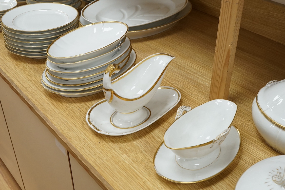 A Bing and Grondahl dinner service. Condition - fair to good
